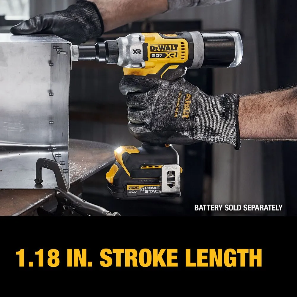 DeWALT DCF414B 20V MAX XR 1/4" Brushless Cordless Rivet Tool - Bare Tool