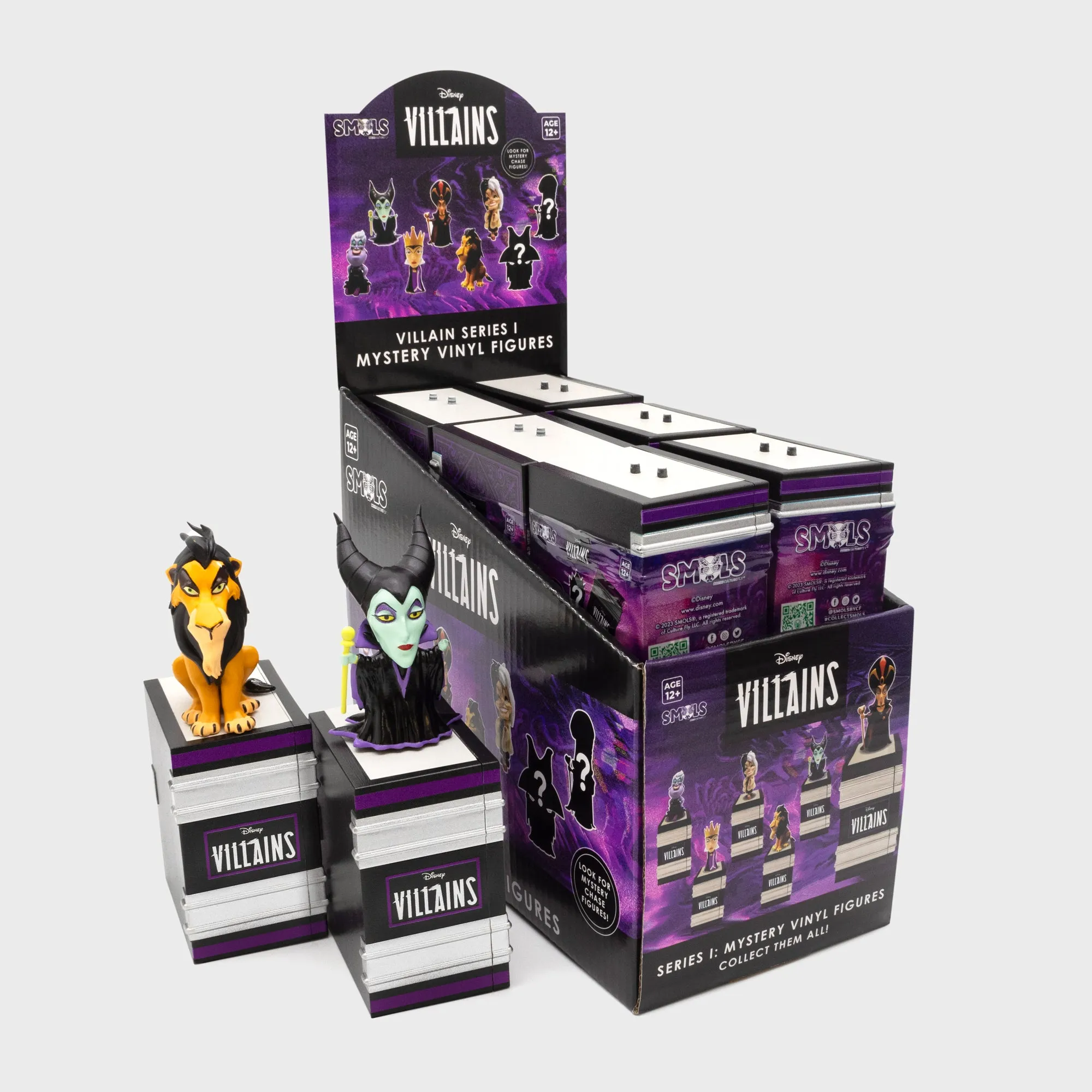 Disney - Disney Villains Smols Blind Box Collectible Figures