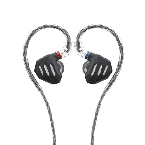 FiiO FH7S 1DD 4BA Hybrid IEMs In-Ear Monitors With 3.5mm & 4.4mm Plugs Expanded MMCX