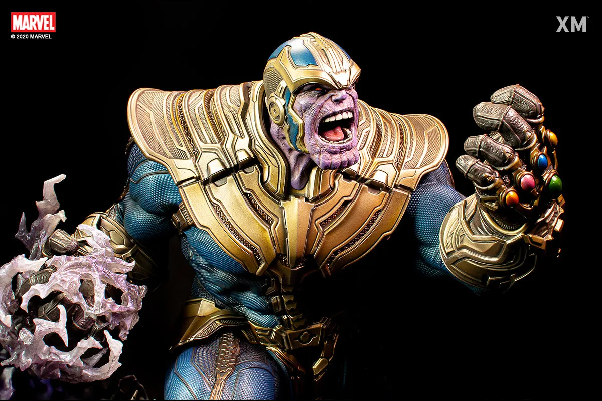 XM STUDIOS MARVEL THANOS WITH LADY DEATH 1/4 SCALE