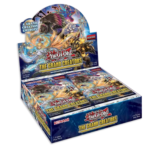 Yu-Gi-Oh! The Grand Creators Booster Box  (Pre-Order Price)