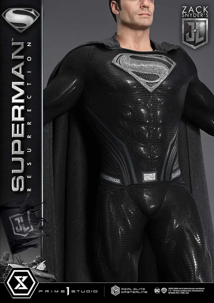 Zack Snyder's Justice League Real Elite Masterline Series Statue 1/3 Superman Resurrection Deluxe Ver. 95 cm